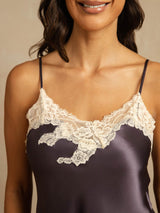 [Purppuranharmaa] SilkSilky-FI Spaghetti Strap V Neck Camisole Setti 004