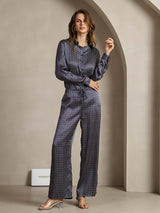 [Laivasto Ginkgo] SilkSilky-FI 19Momme Womens Pants 003
