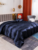 [Tummansininen] SilkSilky-FI Duvet Covers 001