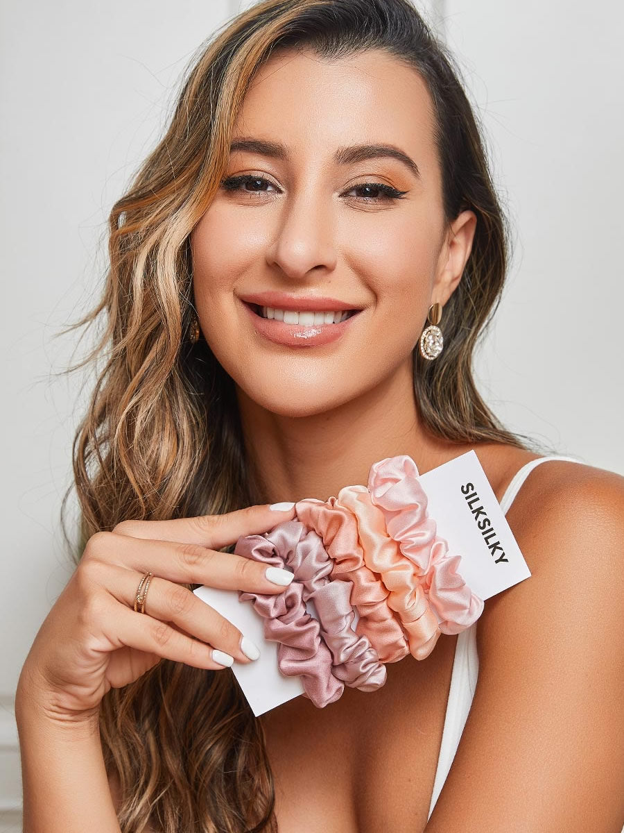 [Group4] SilkSilky-FI 19Momme Scrunchie 001