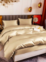 [Beige] SilkSilky-FI 19Momme Bedding Set 004