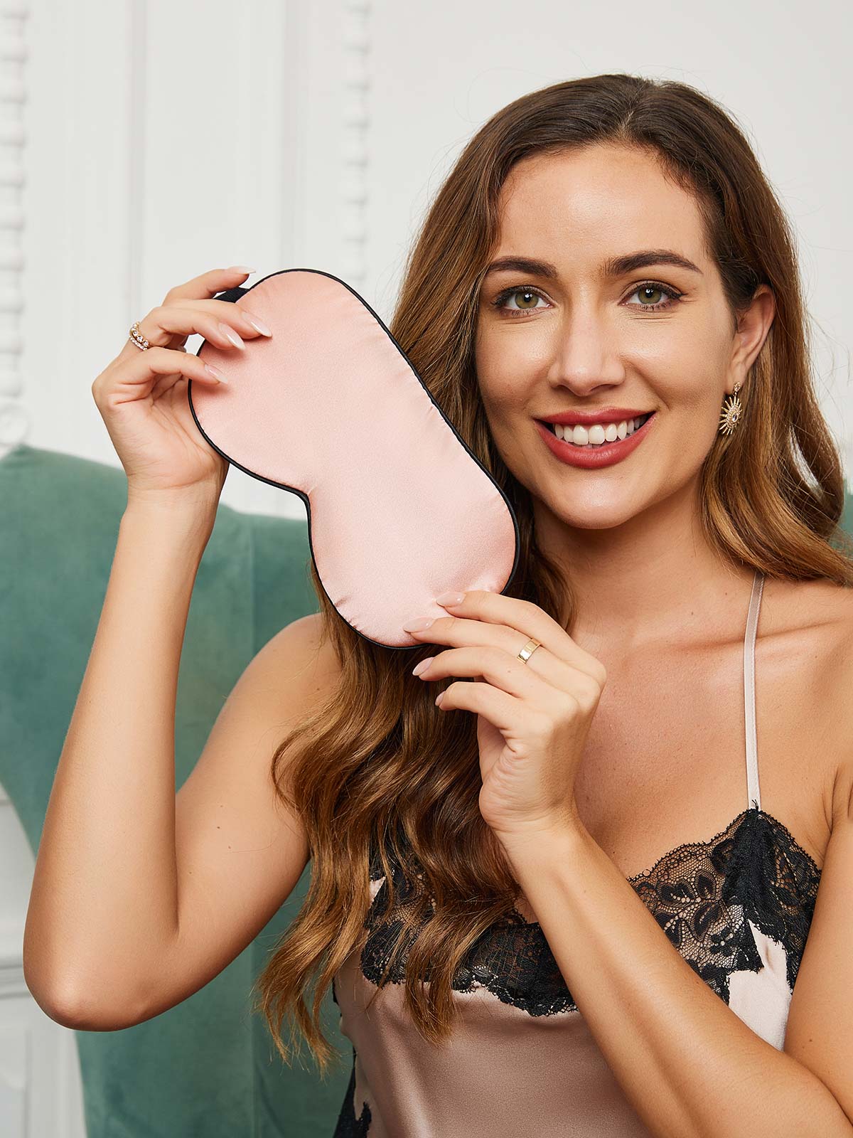[Pinkki] SilkSilky-FI 19Momme Eye Mask 010
