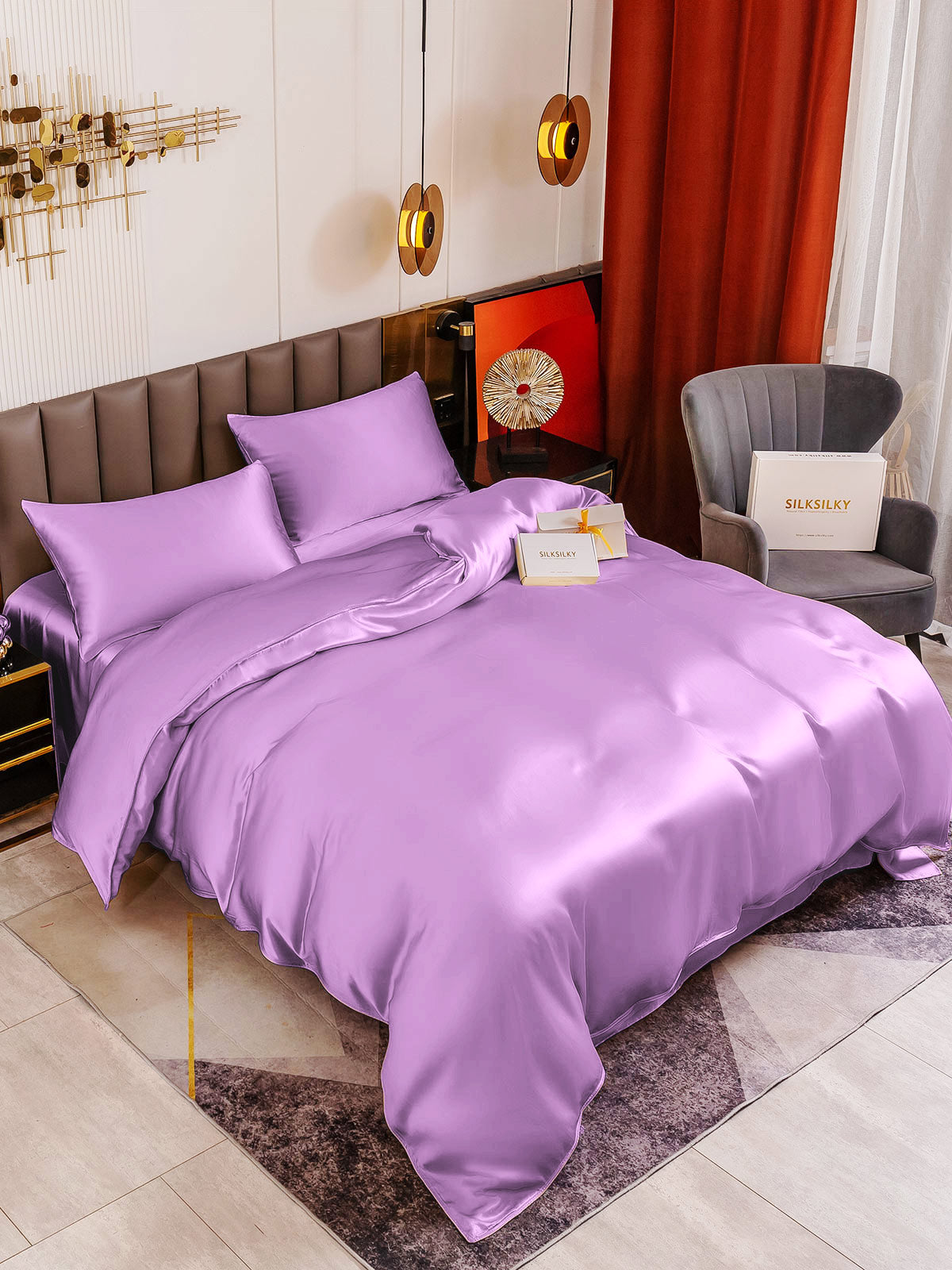 [Laventeli] SilkSilky-FI 19Momme Bedding Set 001