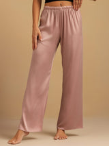 [Persikkaiho] SilkSilky-FI 19Momme Women's Sleep Pants 005