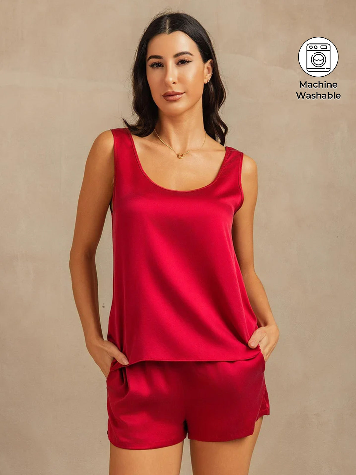 [Viini] SilkSilky-FI 19Momme Womens Pajamas 001