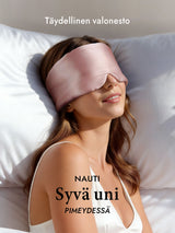 [Vaalea Pinkki] SilkSilky-FI Silmämaski 003