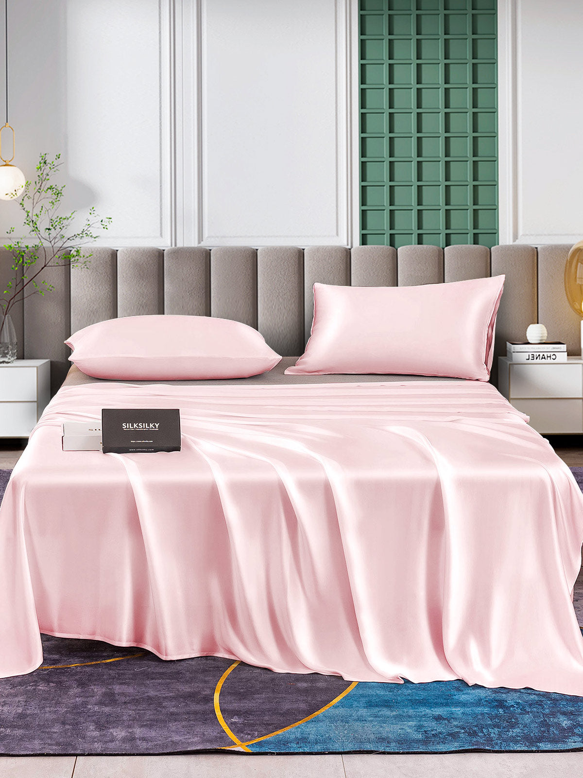 [Pinkki] SilkSilky-FI 25Momme Bedding Set 001