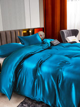[Sinivihreä] SilkSilky-FI 22Momme Bedding Set 005,