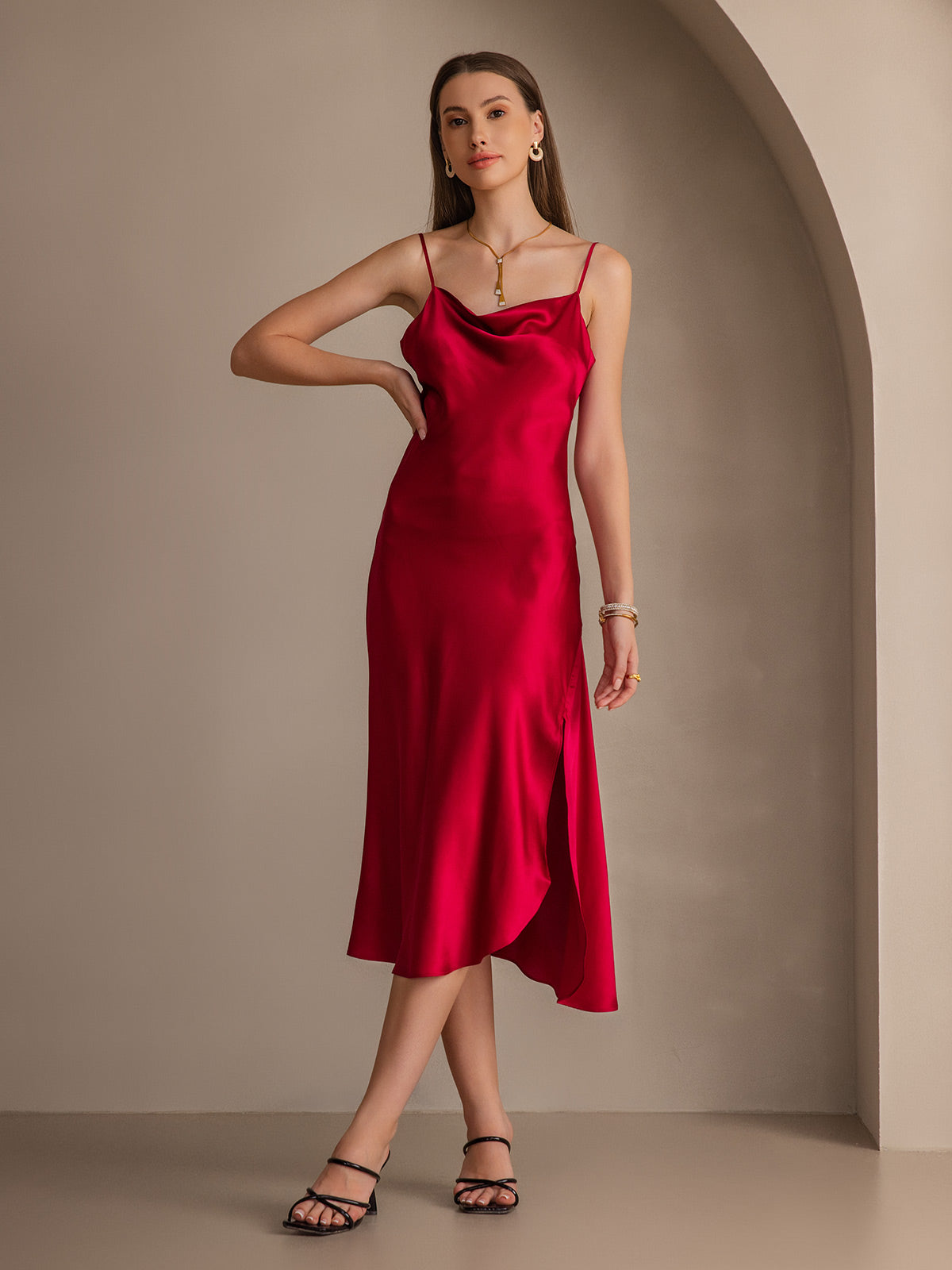 [Viini] SilkSilky-FI 19Momme Dress 007
