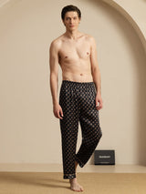 [Musta Ketju] SilkSilky-FI Men's Sleep Shorts 005