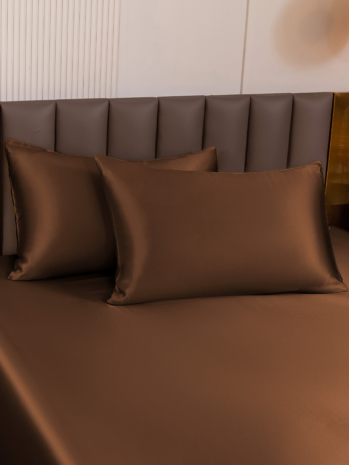 [Kahvi] SilkSilky-FI 19Momme Pillowcase 001