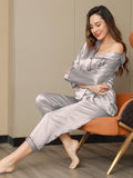 SilkSilky-FI Womens Pajamas Hopea 002