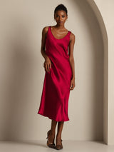 [Viini] SilkSilky-FI Sleeveless Mekko 001