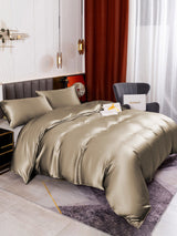 [Khaki] SilkSilky-FI 19Momme Bedding Set 006