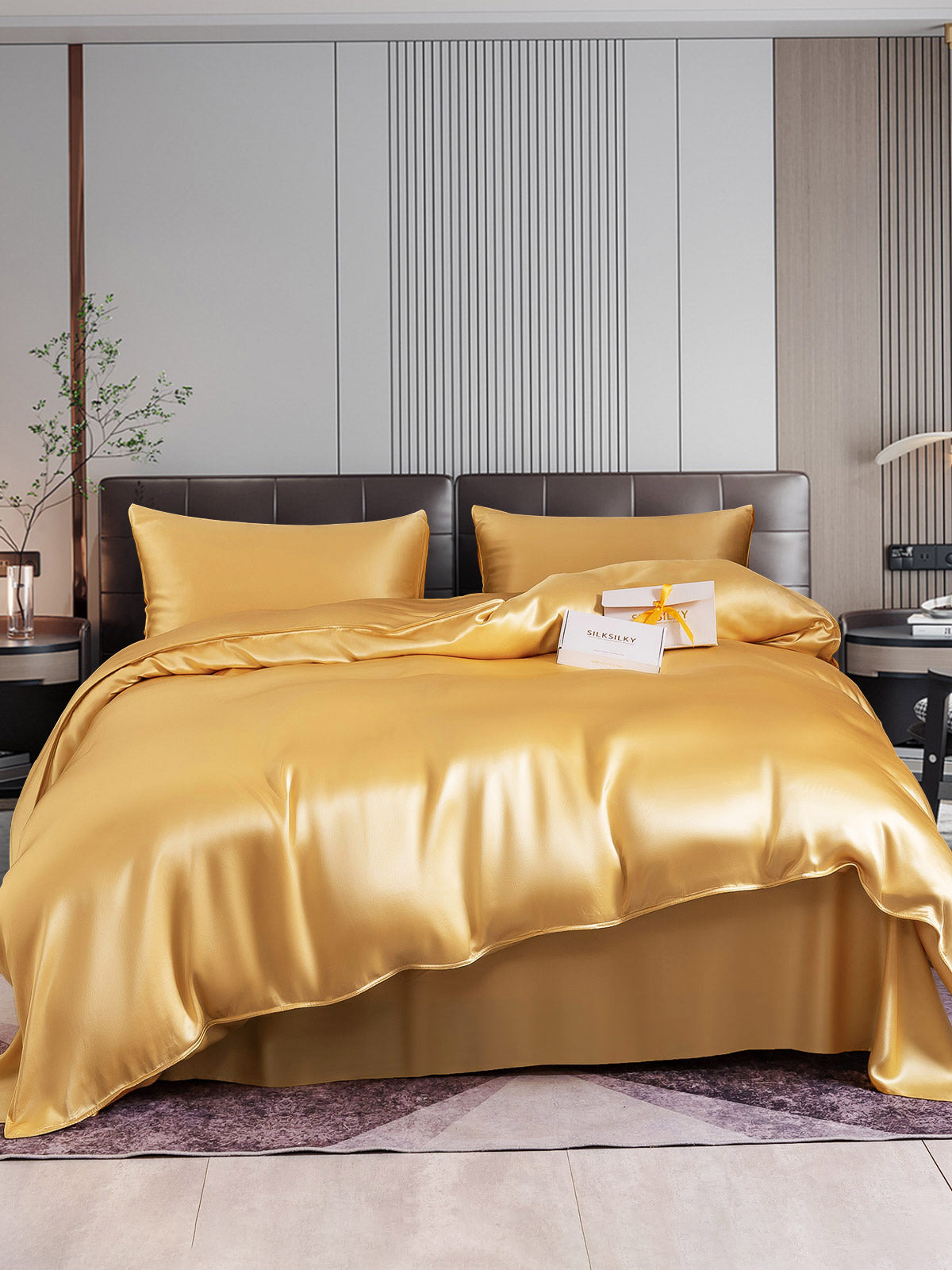 [Samppanja] SilkSilky-FI 22Momme Bedding Set 001