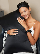 [Musta] SilkSilky-FI 19Momme Pure Silk Pillowcase Set 001