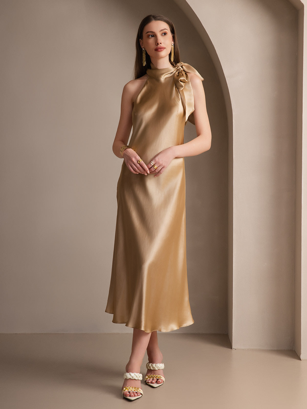 [Samppanja] SilkSilky-FI 19Momme Dress 001