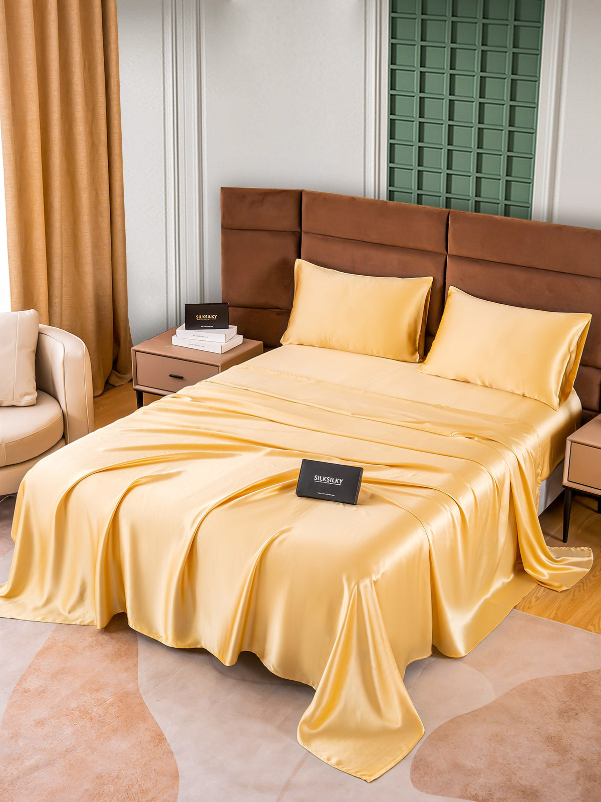 [Samppanja] SilkSilky-FI 25Momme Bedding Set 006