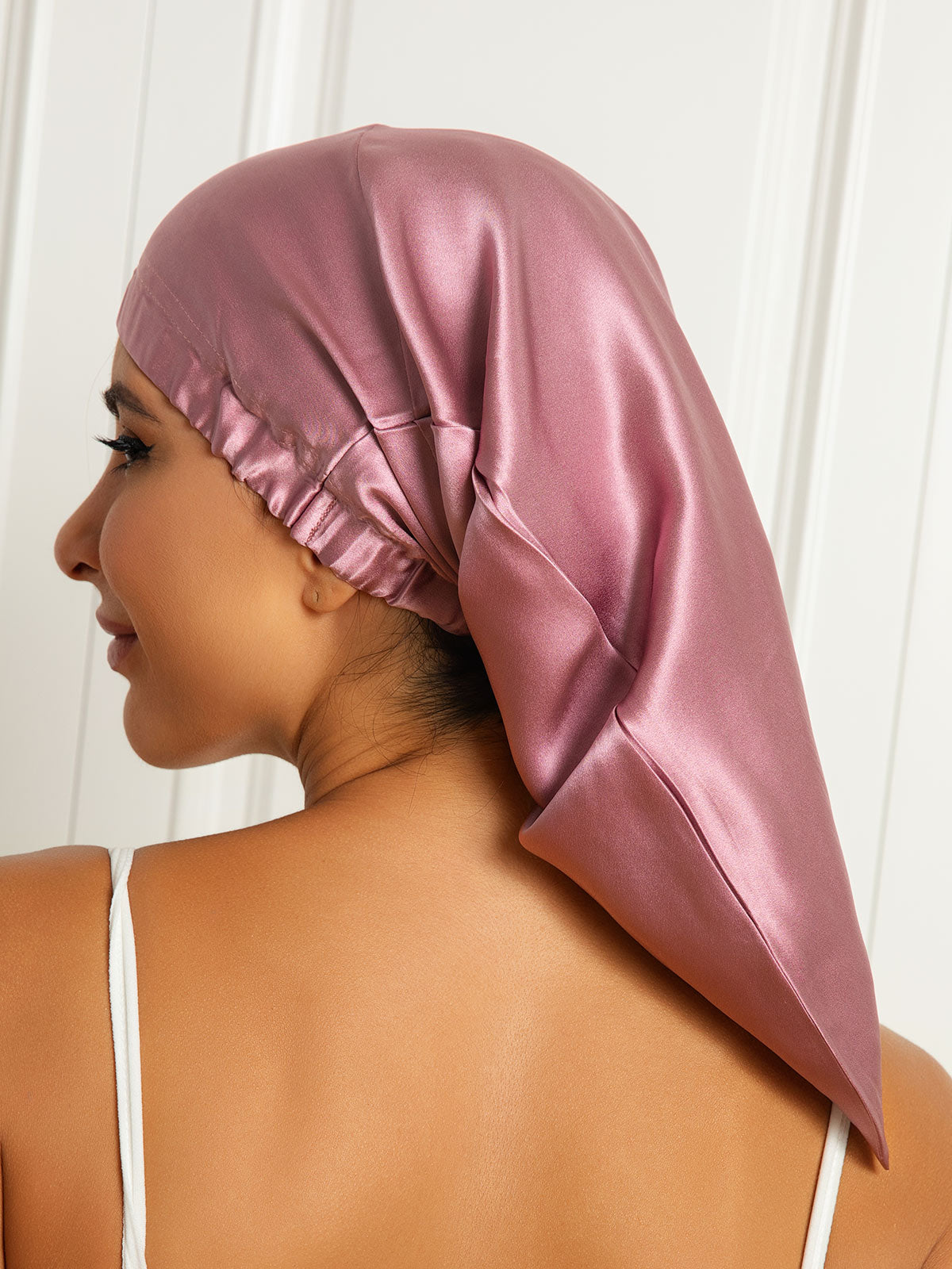 SilkSilky-FI Sleep Cap VaaleanMauve 001