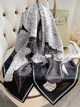 [P075] SilkSilky-FI Pure Silk Scarf 001