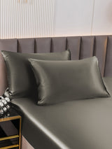 [Tumman Harmaa] SilkSilky-FI 19Momme Pillowcase 003