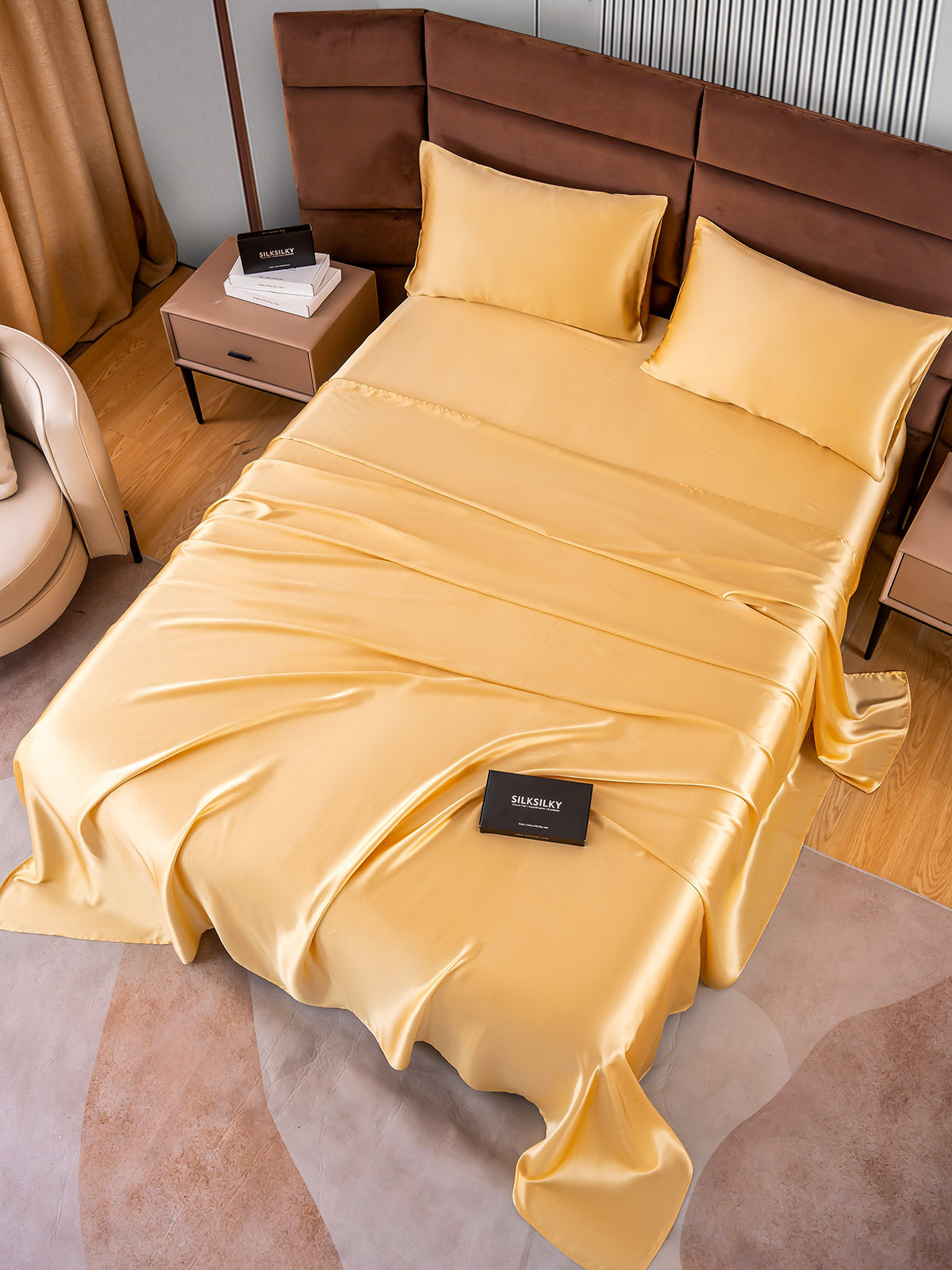 [Samppanja] SilkSilky-FI 22Momme Bedding Set 005