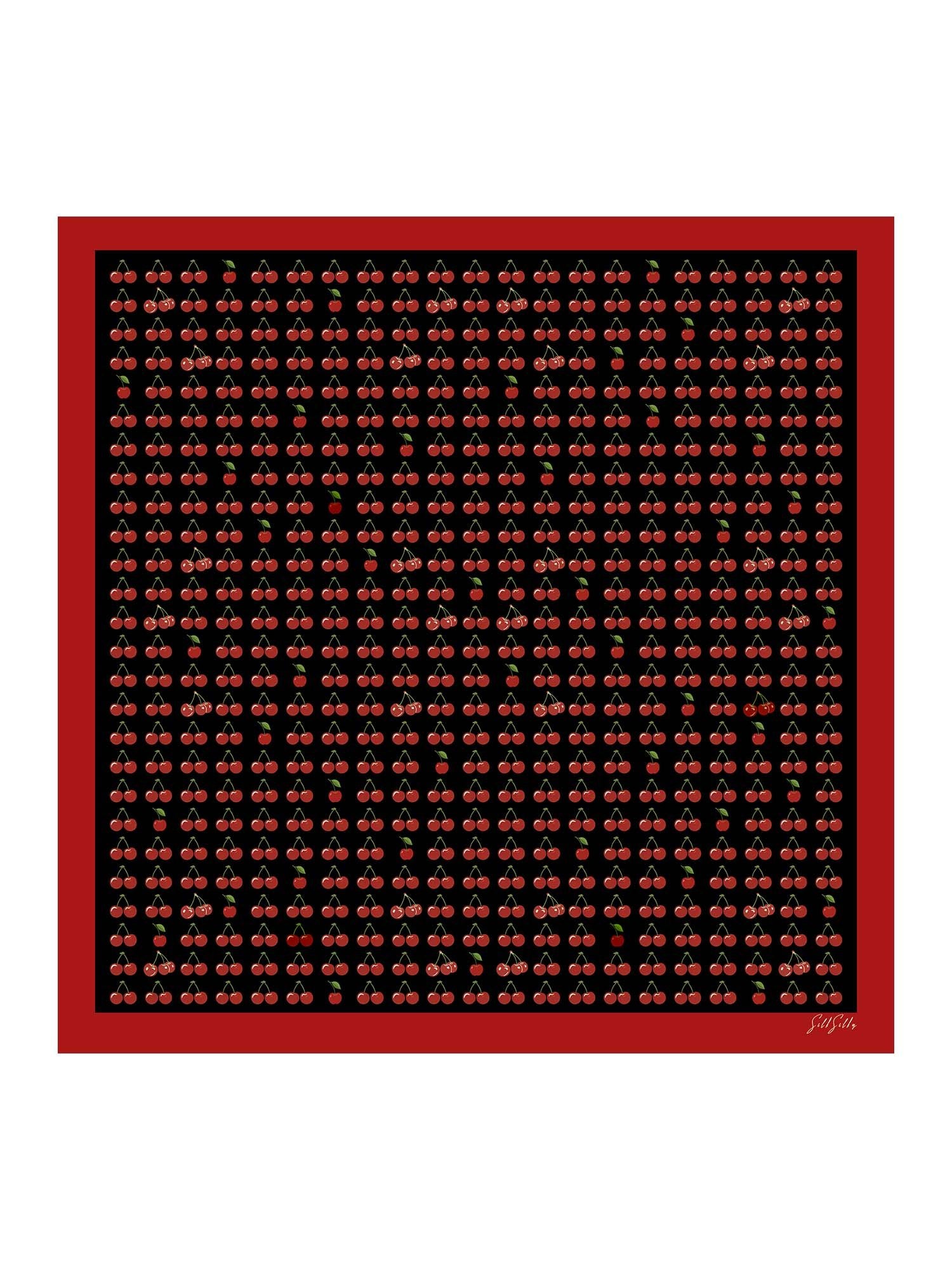 [Musta Kirsikka] SilkSilky-FI Scarf 001