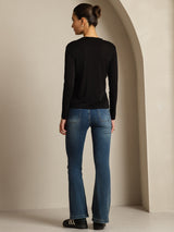 [Musta] SilkSilky-FI Womens T-Shirt 005