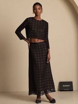[Musta] SilkSilky-FI Skirt 006