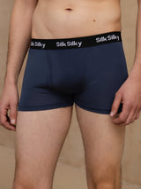 [Tummansininen] SilkSilky-FI Mens Underwear 005