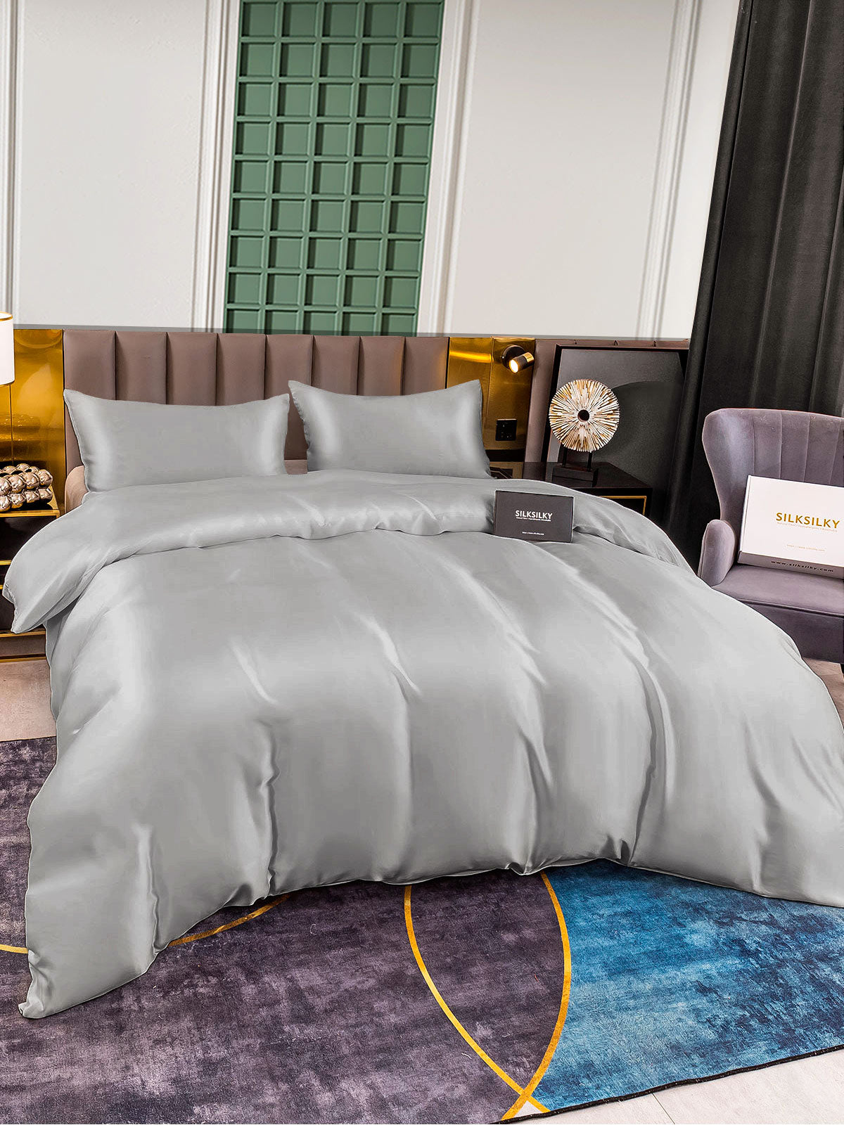 [Hopea] SilkSilky-FI 25Momme Bedding Set 003