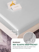 [Hopea] SilkSilky-FI 19Momme Vuodevaatteet Setti 004