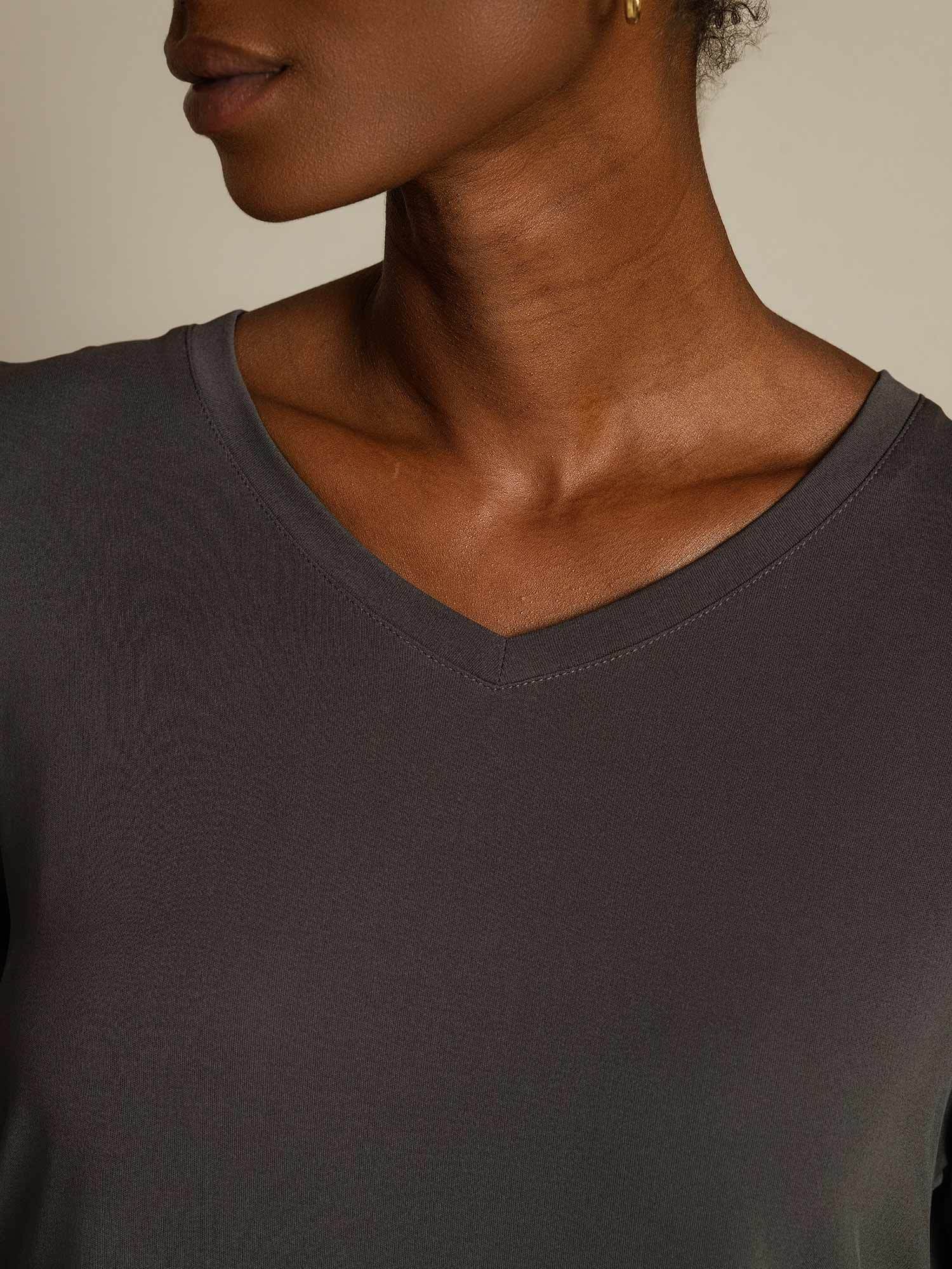 [Harmaa] SilkSilky-FI Womens T-Shirt 004
