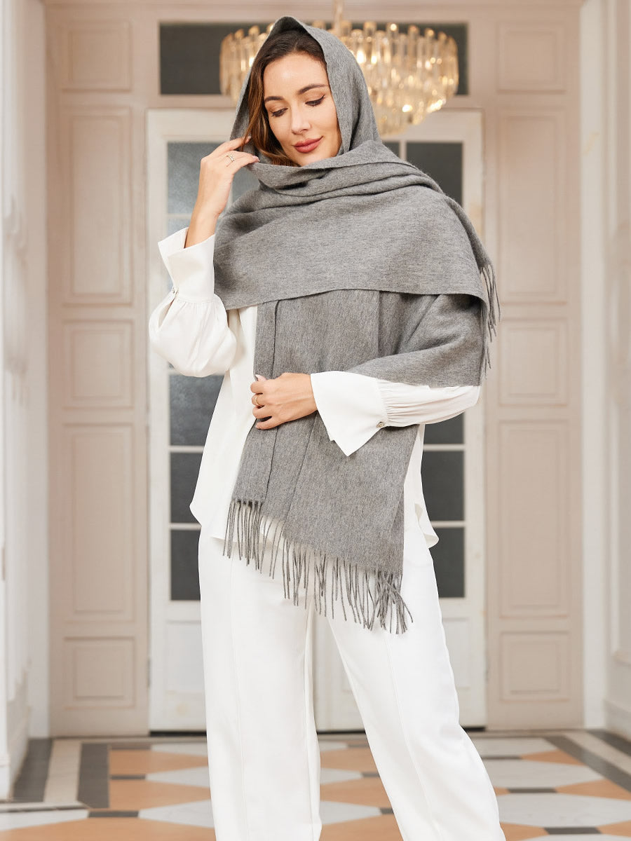 [Harmaa] SilkSilky-FI Scarf 001