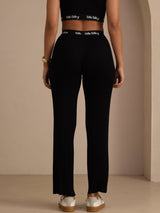 [Musta] SilkSilky-FI Womens Pants 002