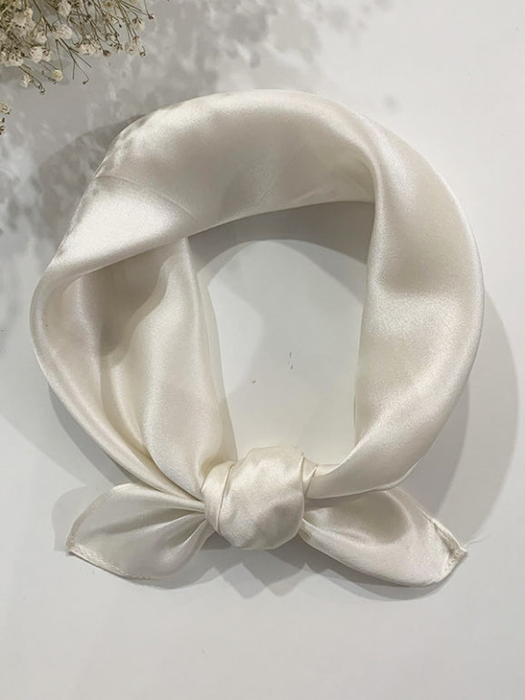 [Norsunluu] SilkSilky-FI Pure Silk Scarf 002