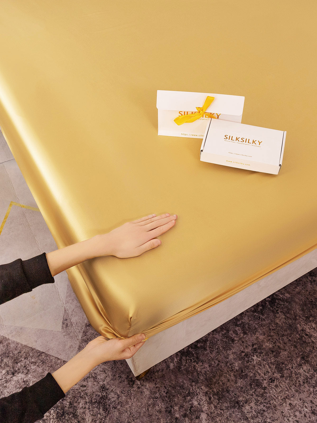 [Samppanja] SilkSilky-FI 22Momme Pure Silk Sheet 003