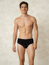 [Musta] SilkSilky-FI Mens Underwear 004