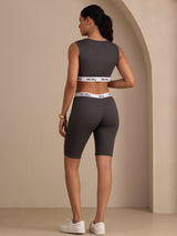 [Harmaa] SilkSilky-FI Womens Shorts 002