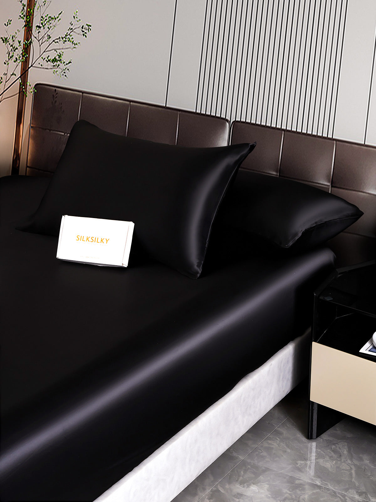 [Musta] SilkSilky-FI 22Momme Bedding Set 006