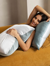 [Oliivinvihreä+Hopea] SilkSilky-FI 19Momme Pillowcase 004