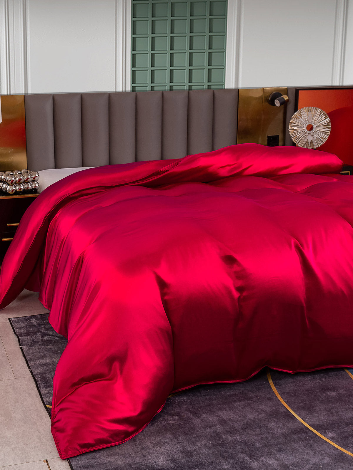 [Viini] SilkSilky-FI 25Momme Duvet Cover 005