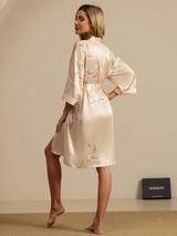 [Samppanja] SilkSilky-FI 3/4 Sleeve Naisten Aamutakki 002