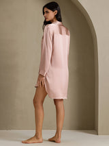 [Toscana] SilkSilky-FI Long Sleeve Lapel Collar Unipaita 002