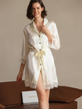 SilkSilky-FI Dress Beige 001