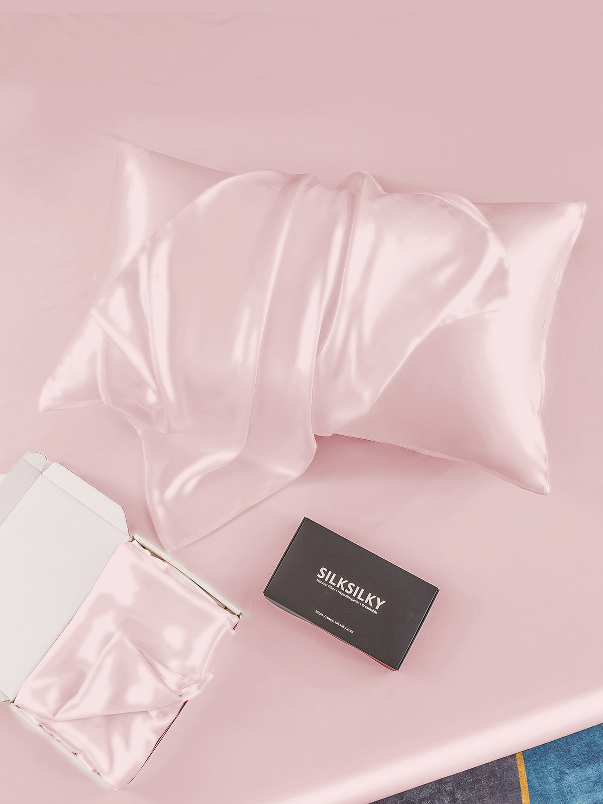 [Pinkki] SilkSilky-FI 22Momme Pillowcase 005