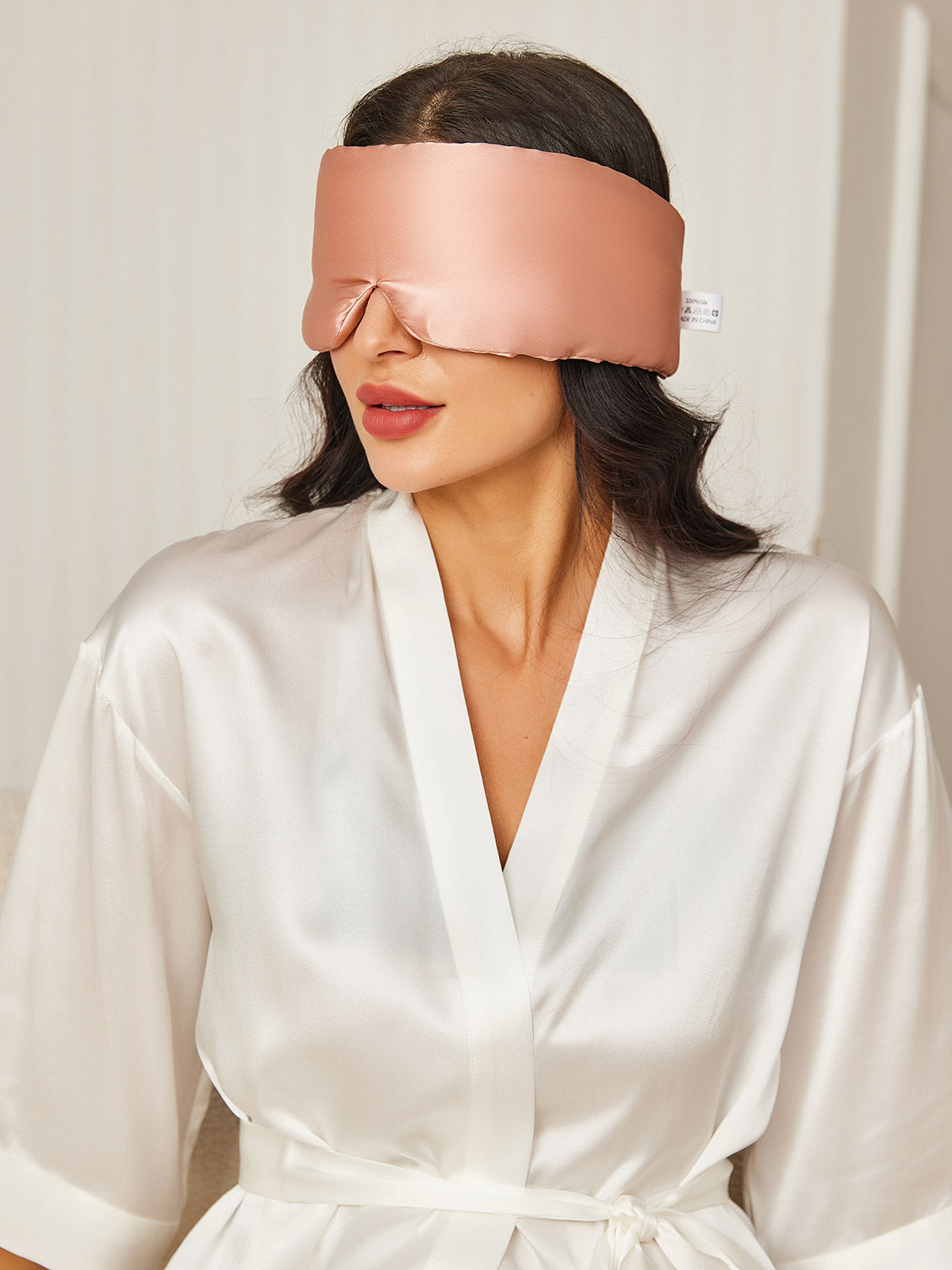 [Pinkki] SilkSilky-FI 19Momme Eye Mask 004
