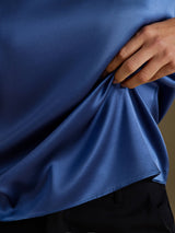 [Aito Petrooli] SilkSilky-FI Cap Sleeve Round Neck Naisten T-paita 004