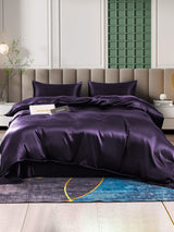 [Tumma Violetti] SilkSilky-FI 25Momme Bedding Set 001