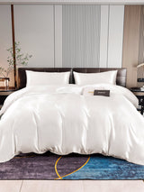 [Valkoinen] SilkSilky-FI 22Momme Bedding Set 001,